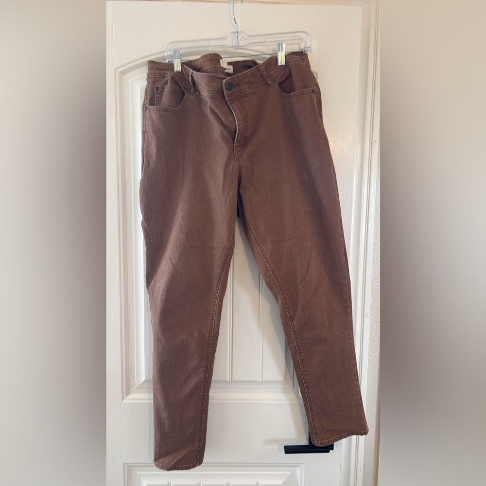 Brown jeans 16w